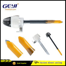 Geyi CE Certificate Disposable Surgical Medical Laparoscopic Trocar with Blade